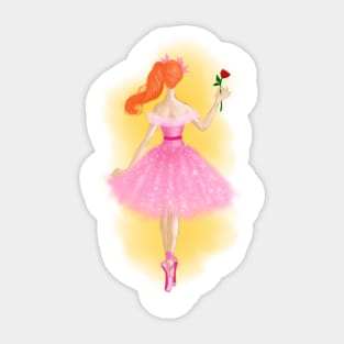 Girl from Andalasia Sticker